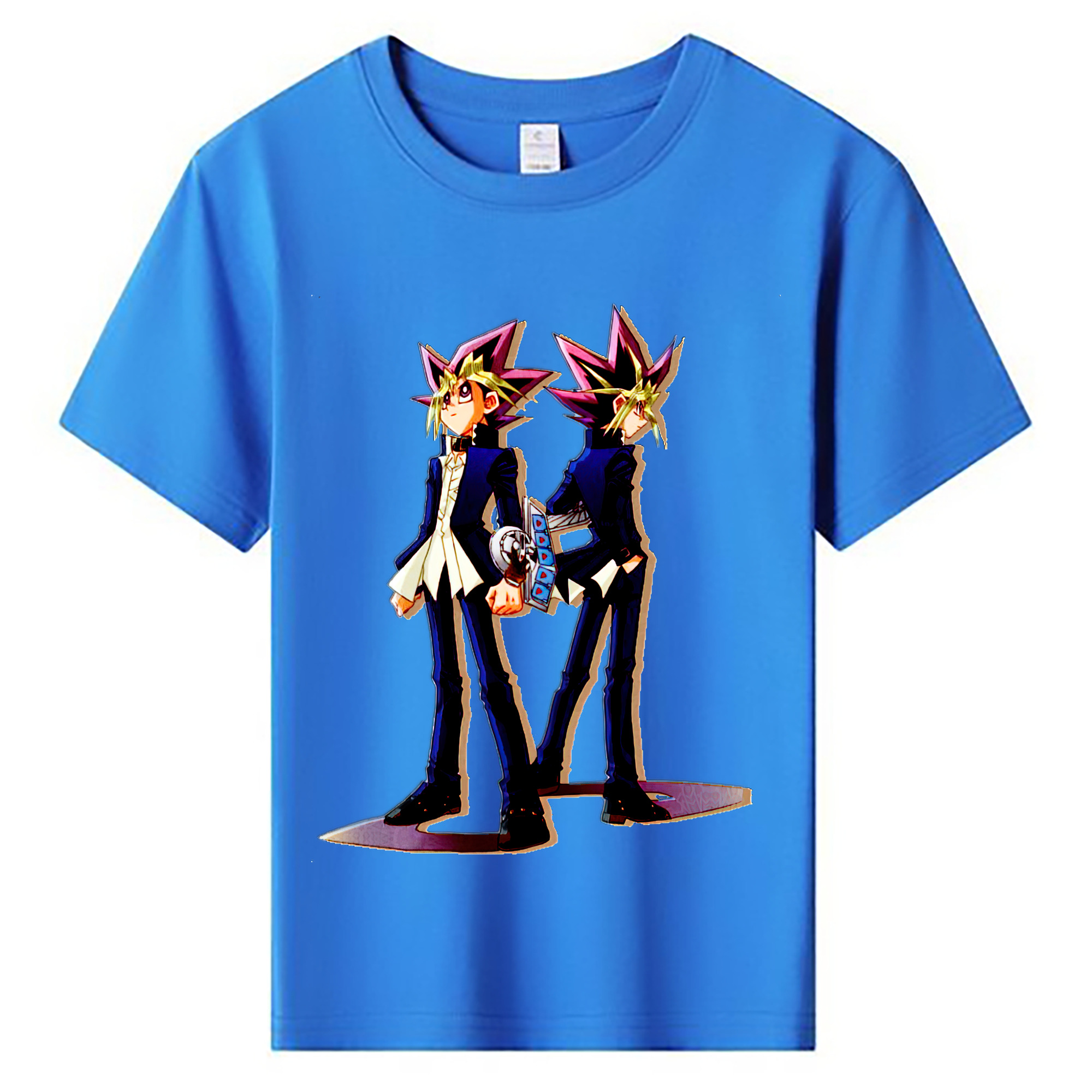 （画像用） 遊☆戯☆王 Yu-Gi-Oh! 綿100％キッズTシャツ（フロントプリント）